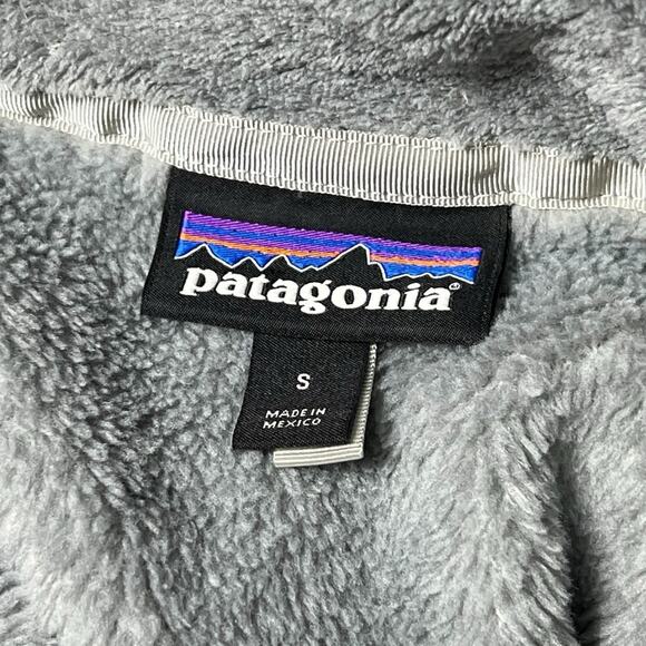 Patagonia Women's Polartec Re-Tool‎ T-Snap Fleece Gray Pullover Sweater Small - Picture 3 of 8